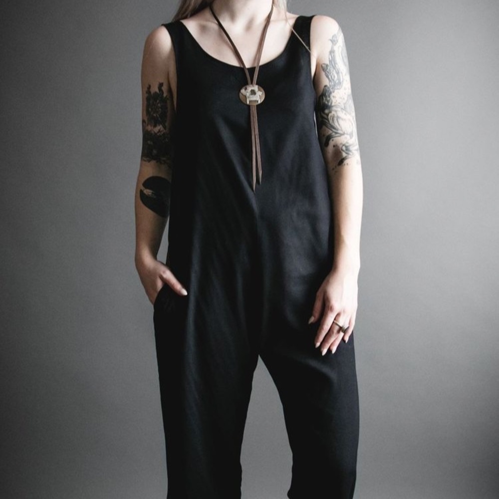 ALTAR PDX Black Houseline Jumpsuit